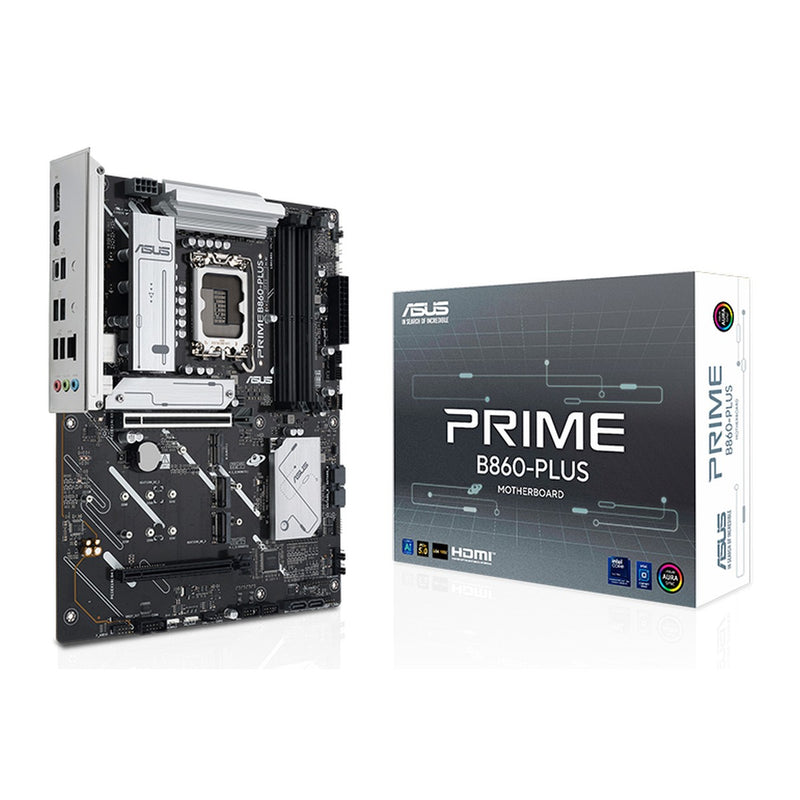 Placa Madre ASUS Prime B860-PLUS (Intel B860, LGA1851, DDR5, PCIe 5.0, ATX)