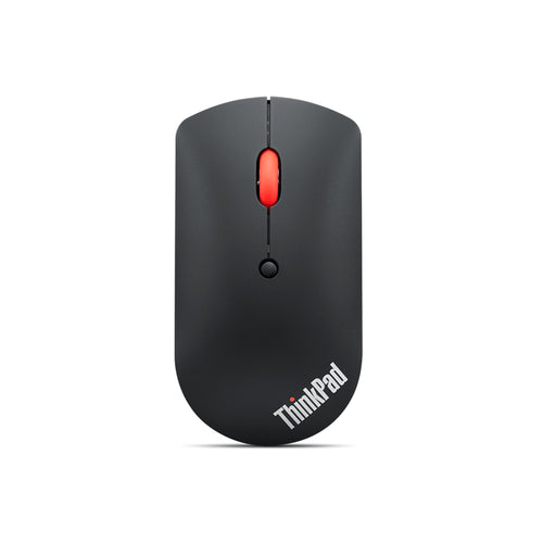Mouse Silencioso Inalámbrico Lenovo ThinkPad Bluetooth (2400 DPI, Ambidextro, Negro)