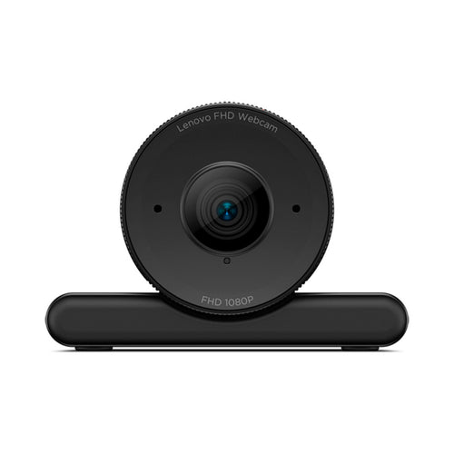 Cámara Web Lenovo FHD 1080p USB con Micrófonos Duales (Certificada Teams)