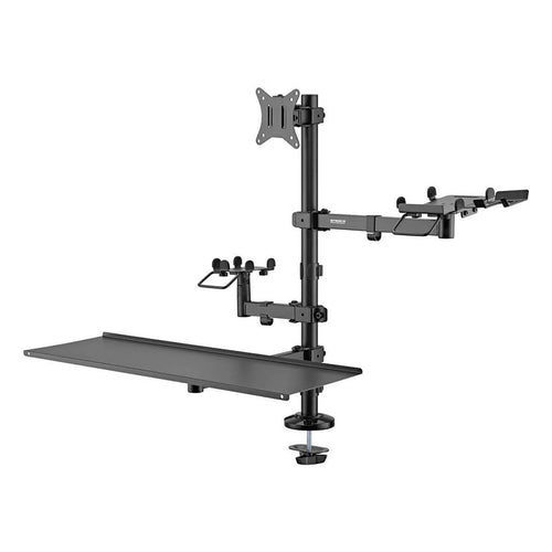 Soporte de Escritorio SpeaKa SP-POS-100 para Monitor POS, Terminal e Impresora