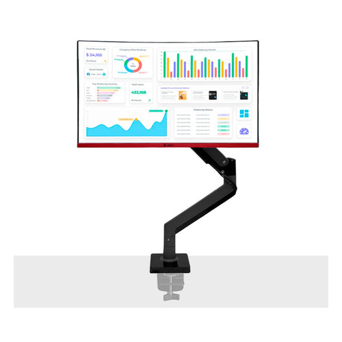 Soporte de Escritorio TEROS TE-7113 para Monitor de 22" a 35" (brazo articulado, hasta 12 kg)