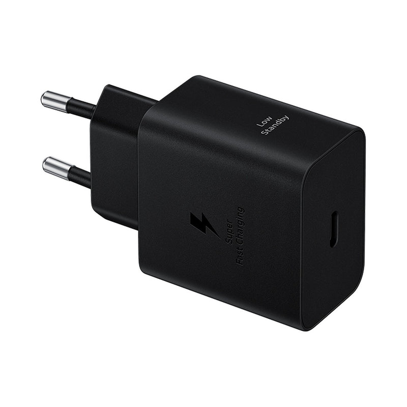 Cargador Samsung 45W USB-C Carga Súper Rápida 2.0 EP-T4511 (negro, sin cable)