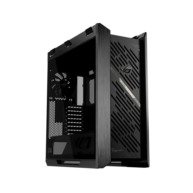 Case Gamer ASUS ROG Strix Helios II E-ATX (4 Fans 140mm, Vidrio, USB-C) Negro