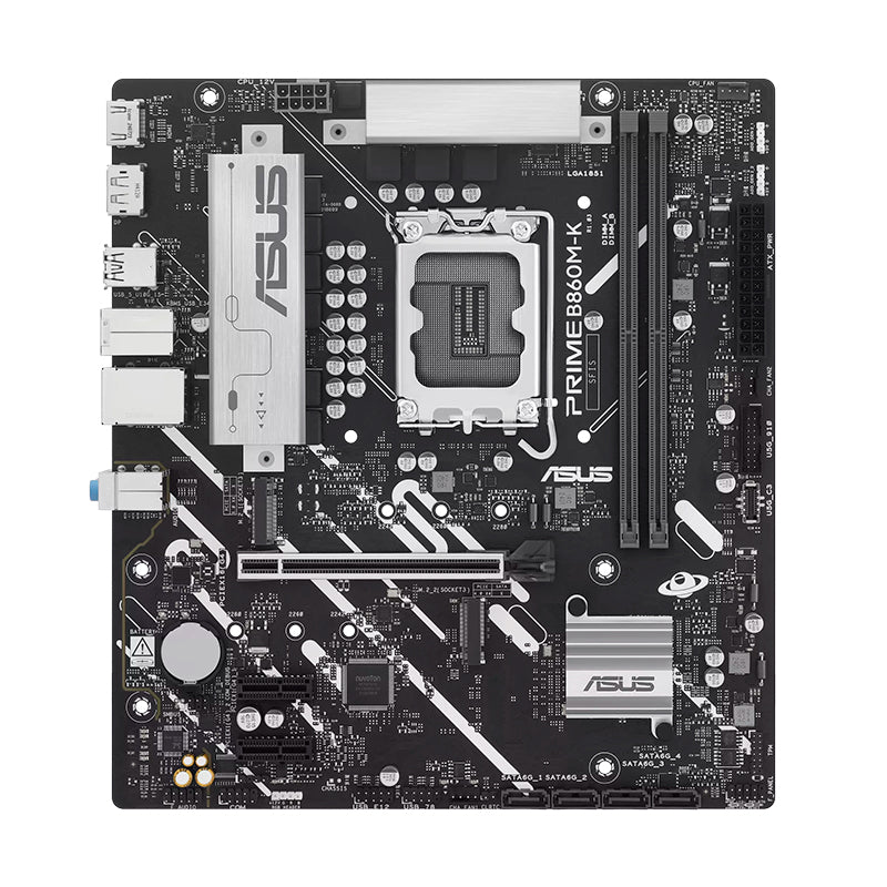 Placa Madre ASUS PRIME B860M-K (Intel B860, LGA1851, DDR5, mATX)