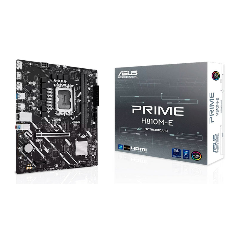 Placa Madre ASUS PRIME H810M-E (Intel H810, LGA1851, DDR5, mATX)