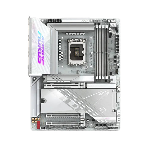 Placa Madre Gigabyte Z890 AORUS PRO ICE (Intel Z890, LGA1851, DDR5, Wi-Fi 7, ATX)
