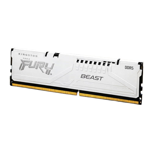Memoria RAM Kingston Fury Beast 16GB DDR5-5600 (CL36, DIMM, Blanco)