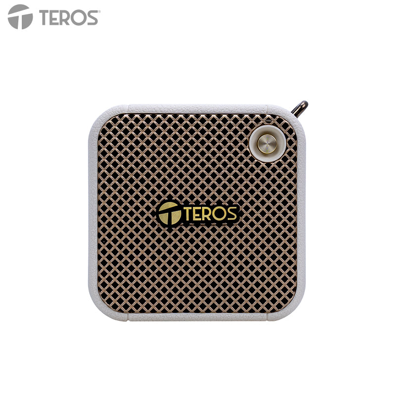 Parlante Bluetooth Teros Legacy 6051 8W BT 5.3 (USB/TF/AUX) Beige