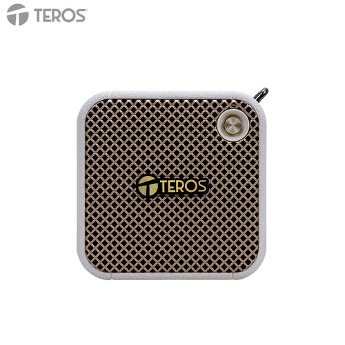 Parlante Bluetooth Teros Legacy 6051 8W BT 5.3 (USB/TF/AUX) Beige