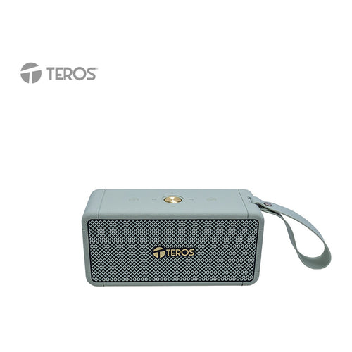Parlante Bluetooth Teros Legacy 6052 40W BT 5.3 4000mAh (FM/USB/TF/AUX) Verde