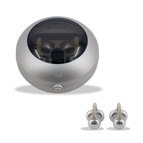 Audífonos Bluetooth TWS Teros TE-80712NE Bluetooth 5.4 (Natural Titanium)