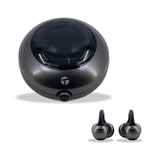 Audífonos Bluetooth TWS Teros TE-80712N Bluetooth 5.4 (Negro Titanium)
