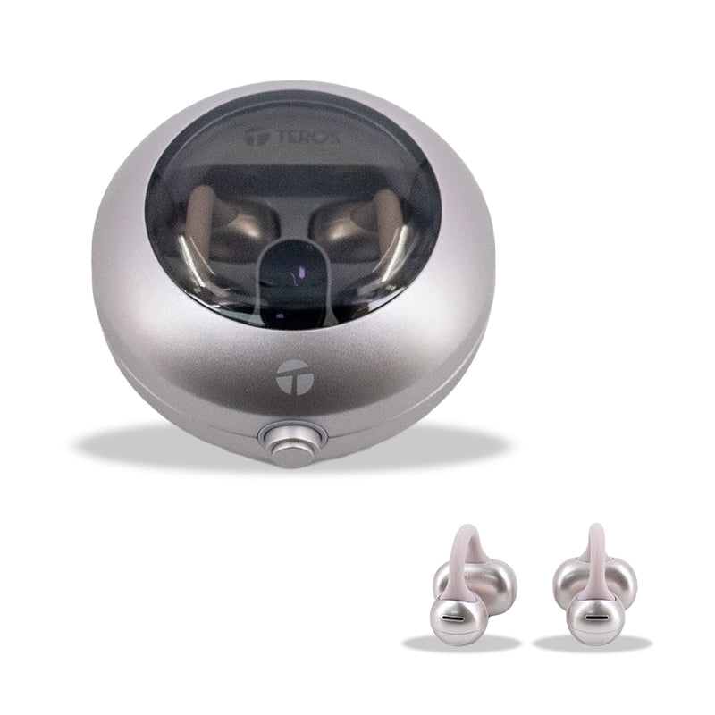 Audífonos Bluetooth TWS Teros TE-80712RS Bluetooth 5.4 (Rose Titanium)