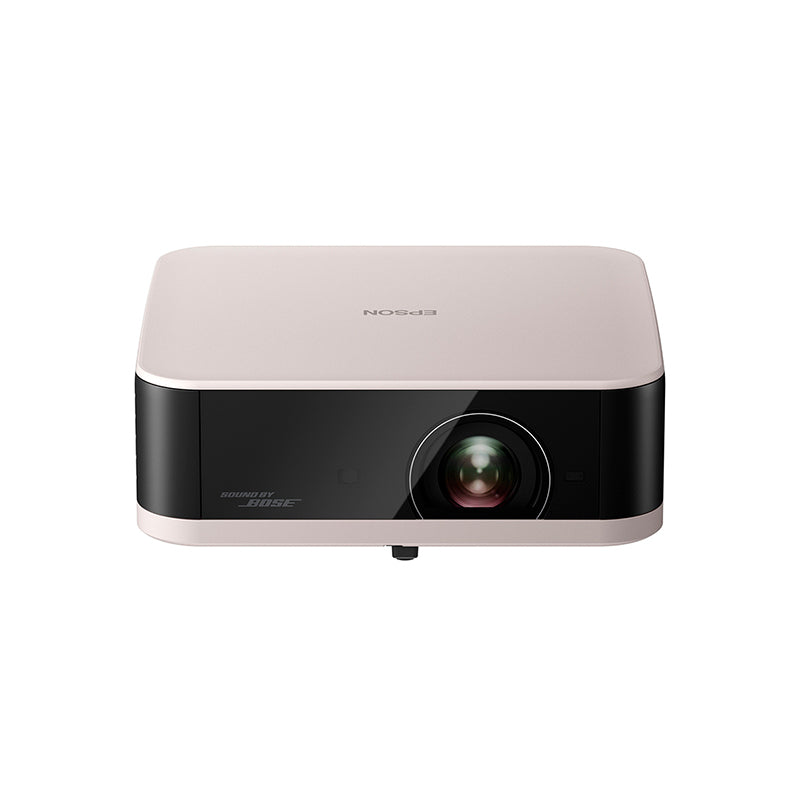 Proyector Smart Portátil Epson Lifestudio Pop EF-61 FHD Láser (Google TV, Bose, Beige Rosado)