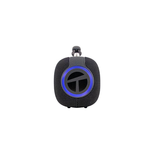 Parlante Bluetooth Teros Vibe 6049 60W RGB con 4000mAh (USB/TF/AUX) Negro