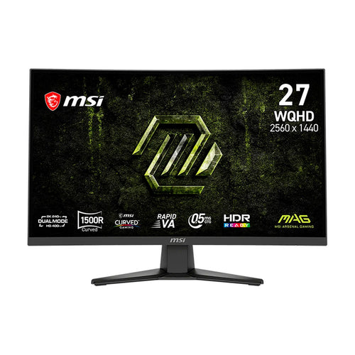 Monitor Gamer MSI MAG 275CQDF X24 27" 2K 240Hz Curvo