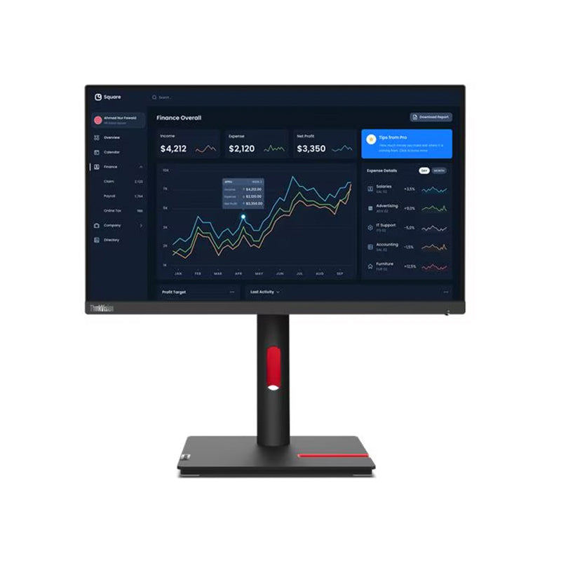 Monitor Lenovo ThinkVision T22i-30 21.5" FHD IPS (HDMI/DP/VGA, Hub USB)