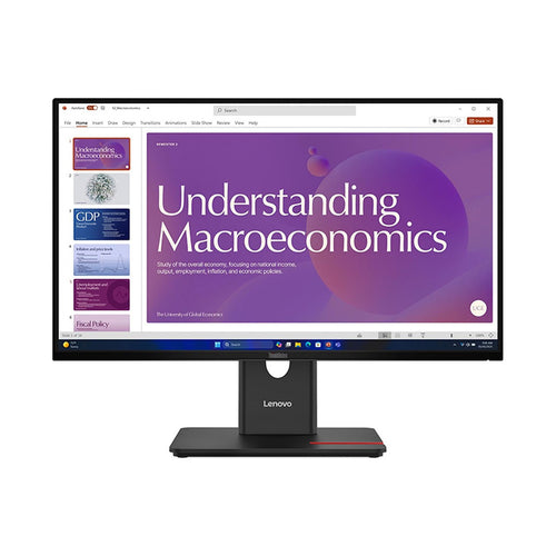 Monitor Lenovo ThinkVision T24D-40 23.8" FHD IPS 120Hz (HDMI/DP/RJ-45, Parlantes)