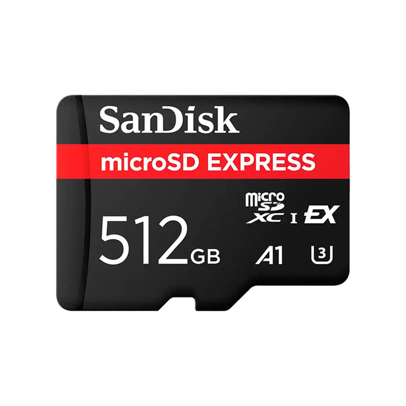 MicroSD SanDisk microSD Express 512GB PCIe Gen 3 (880MB/s)