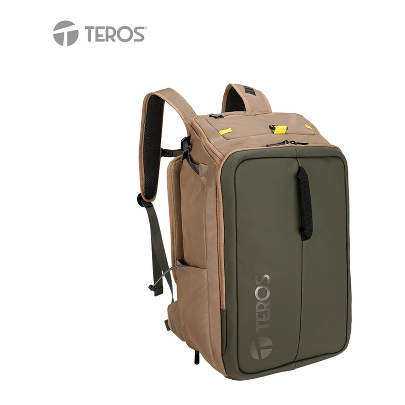 Mochila Teros Alltracker TE-9052KG para Laptop de hasta 15.6 pulgadas, Kaki