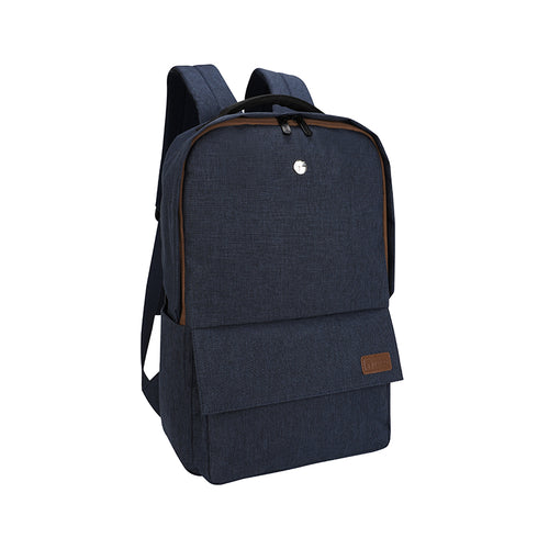 Mochila Teros City II TE-9028-2B para Laptop 15.6" (Compartimento para Tablet, Azul)