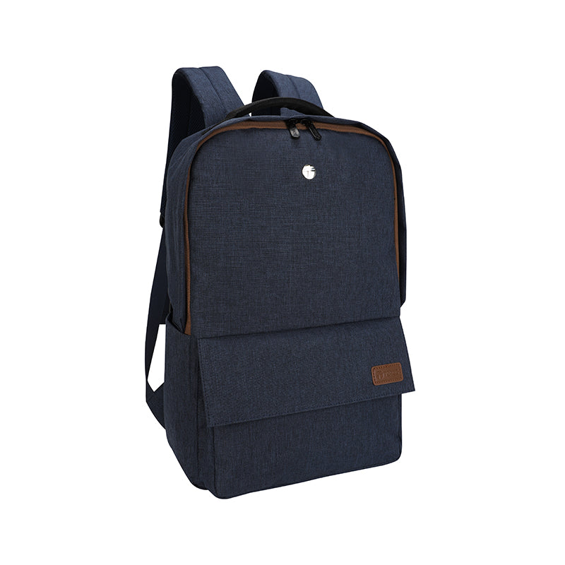 Mochila Teros City II TE-9028-2B para Laptop 15.6" (Compartimento para Tablet, Azul)
