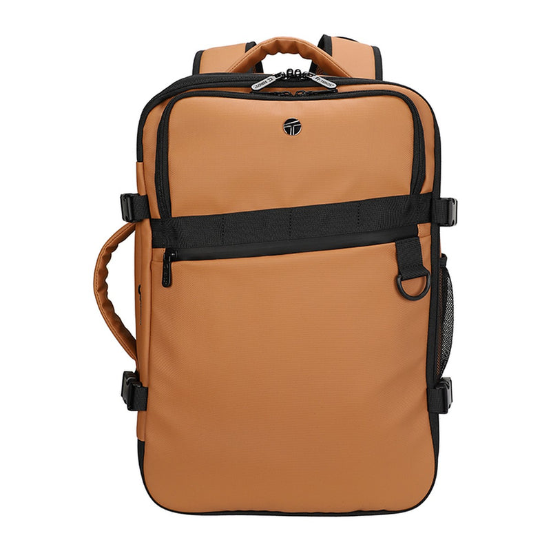 Mochila de Viaje Teros Travel TE-9038BW para Laptop 15.6" (Expandible, USB, Marrón)
