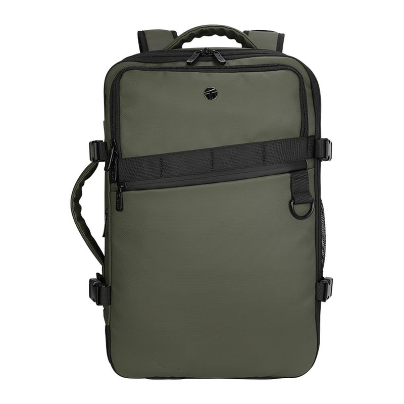 Mochila de Viaje Teros TE-9040DG para Laptop 15.6" (Expandible, USB, Verde)