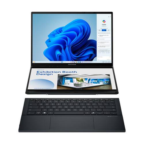Laptop ASUS Zenbook Duo OLED Touch, Core Ultra 9 16GB 512GB SSD