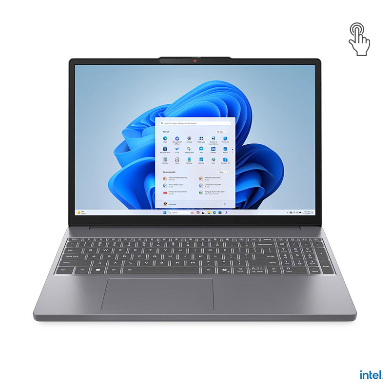 Notebook Lenovo IdeaPad Slim 3 15.3" WUXGA Táctil (Core i5-13420H, 16GB, 512GB SSD, FreeDOS)