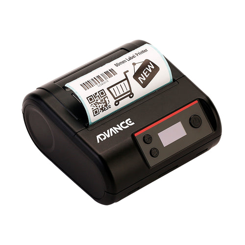 Impresora Térmica Portátil Advance ADV-9026 80mm 203 DPI (Bluetooth/USB, 2500mAh)