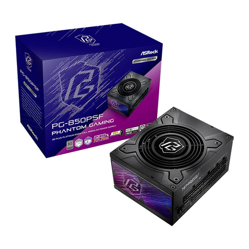 Fuente de Poder ASRock Phantom Gaming PG-850P 850W 80+ Platinum (SFX, full modular)