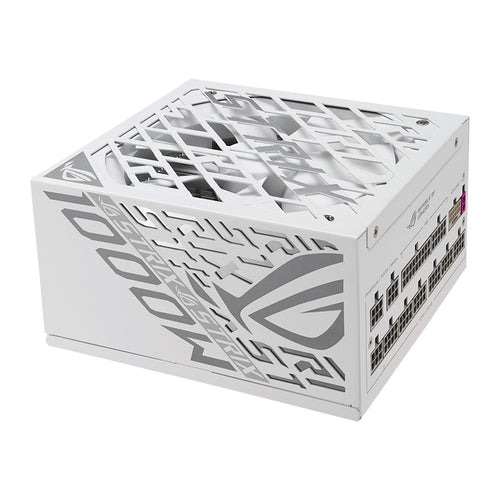 Fuente de Poder ASUS ROG Strix 1000P Gaming White 1000W 80+ Platinum (ATX, full modular, blanca)