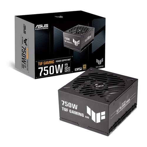 Fuente de Poder ASUS TUF Gaming 750G EVO 750W Modular (ATX 3.1, 80 Plus Gold)