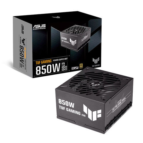 Fuente de Poder ASUS TUF Gaming 850G EVO 850W Modular (ATX 3.1, 80 Plus Gold)