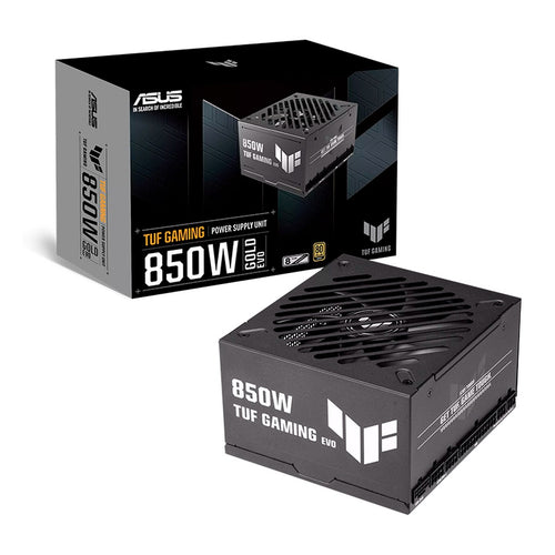 Fuente de Poder ASUS TUF Gaming 850G EVO 850W Modular (ATX 3.1, 80 Plus Gold)