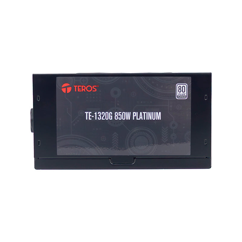 Fuente de Poder Gamer Teros TE-1320S 850W Modular (ATX, 80 Plus Platinum, PCIe 5.1)