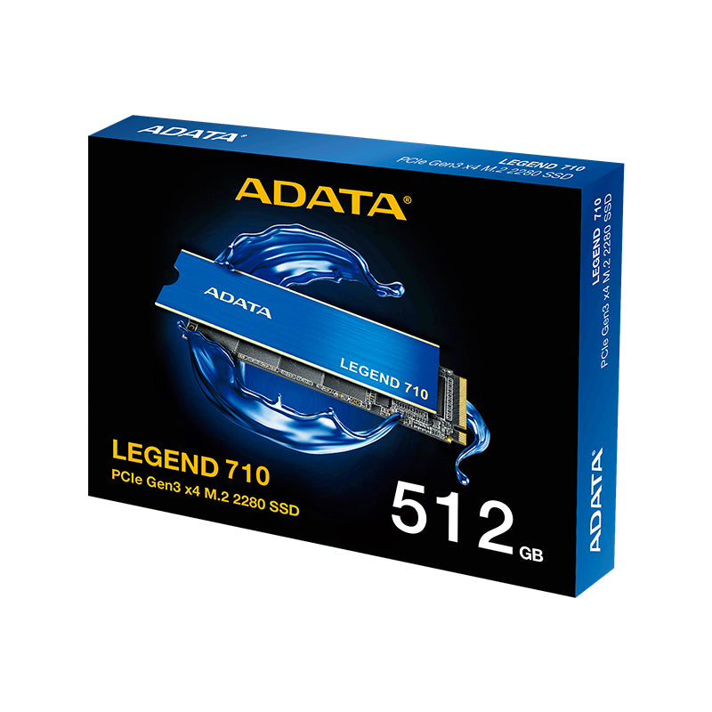 SSD ADATA Legend 710 512GB M.2 NVMe PCIe 3.0 (2400/1800 MB/s)