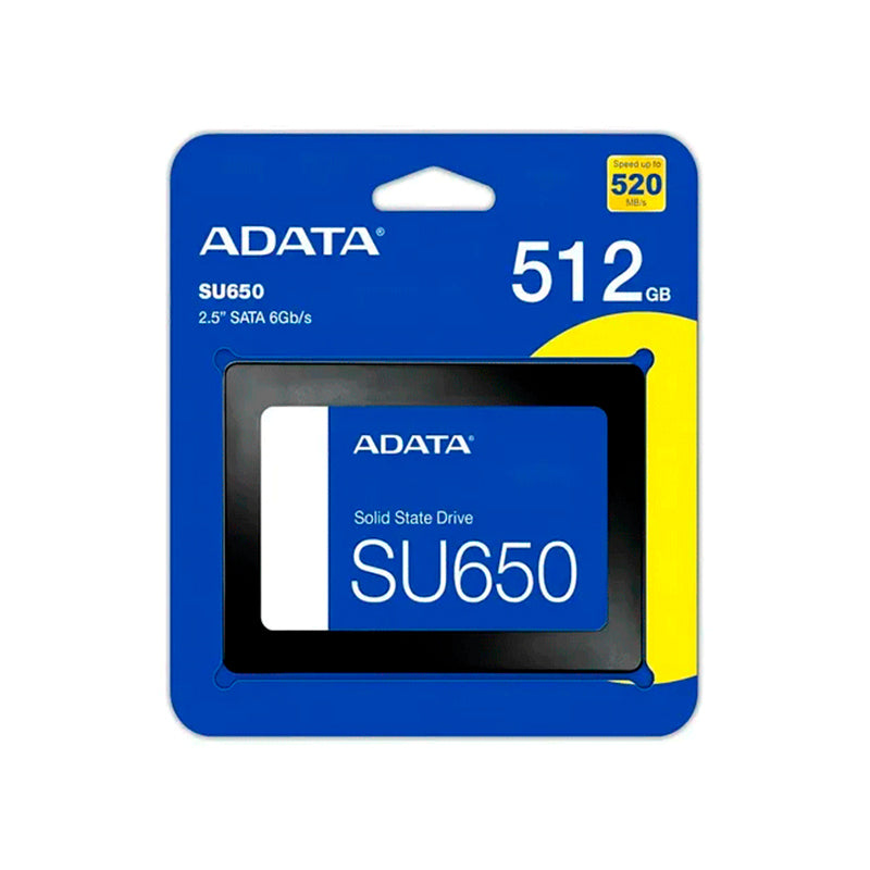 SSD ADATA Ultimate SU650 512GB SATA III 2.5" (520/450 MB/s)