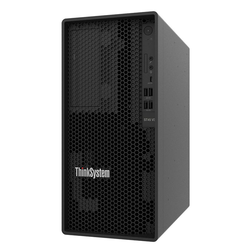 Servidor torre Lenovo ThinkSystem ST45 V3, AMD EPYC 4124P 4C, 16GB DDR5, 2TB