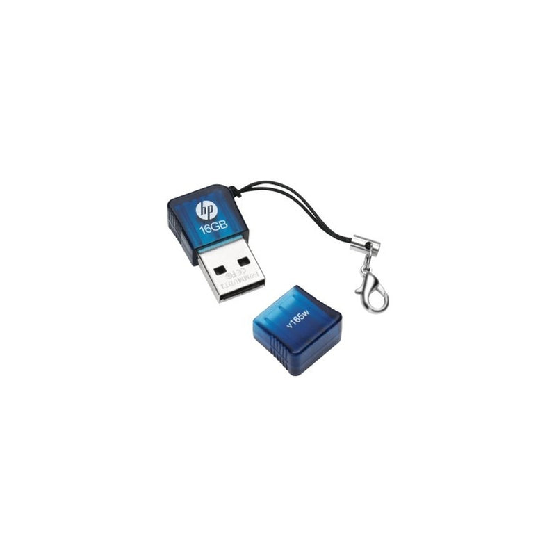 Memoria USB HP v165w 16GB USB 2.0, color azul