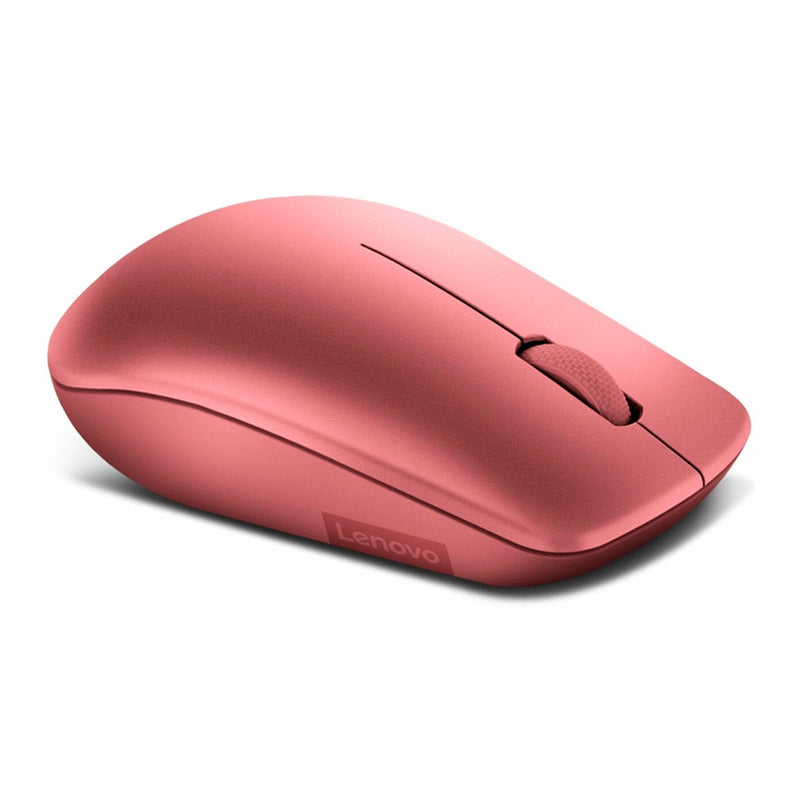 Mouse Inalámbrico Lenovo 530 Ambidextro (2.4GHz, 1200 DPI, Rojo Cereza)