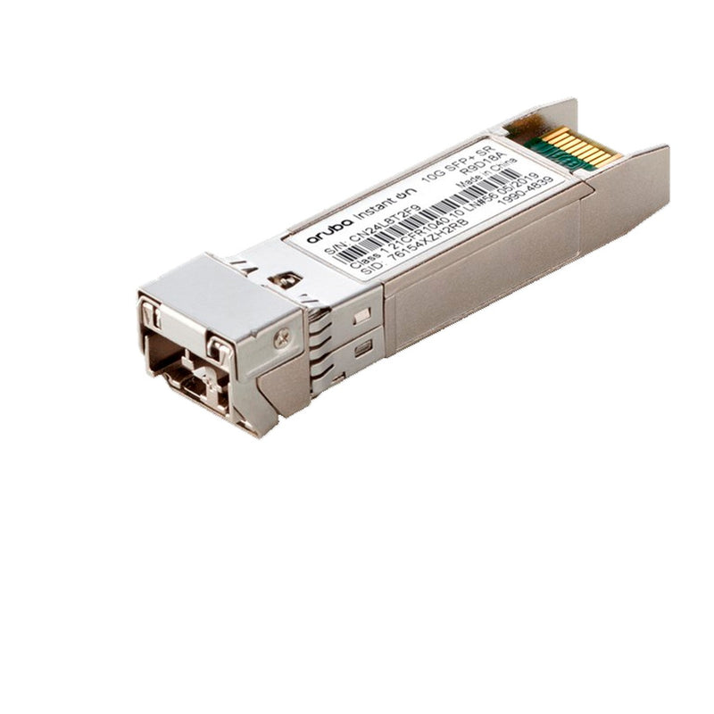 Transceptor HPE Aruba Instant On R9D18A 10G SFP+ LC SR (multimodo, 300 m OM3)