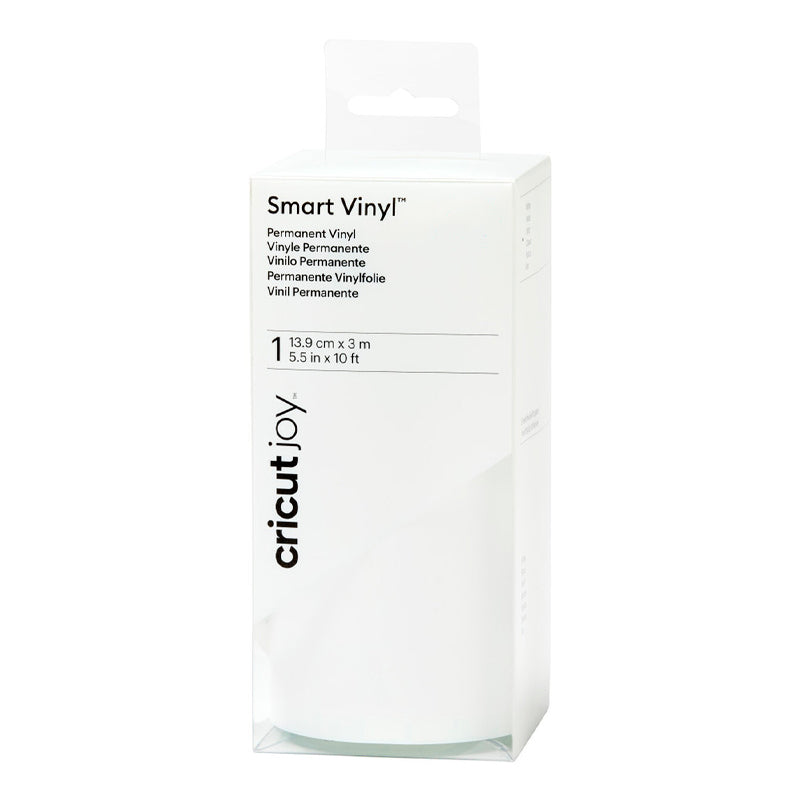 Vinilo Permanente Smart Cricut Joy - Blanco Rollo de Mejor Valor (13.9 cm x 3 m)