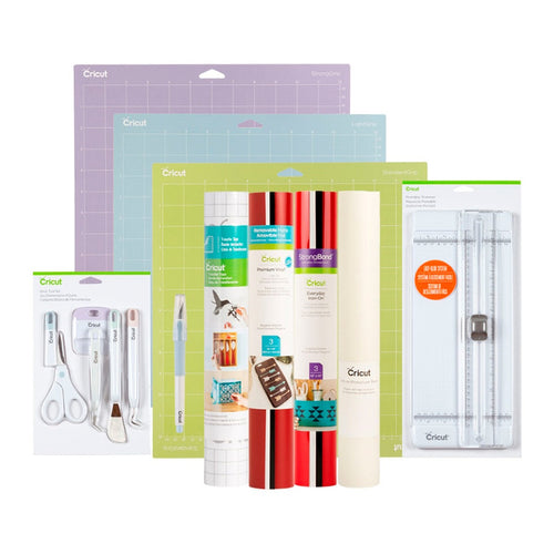 Paquete de Materiales Esenciales Cricut (Kit de Inicio)