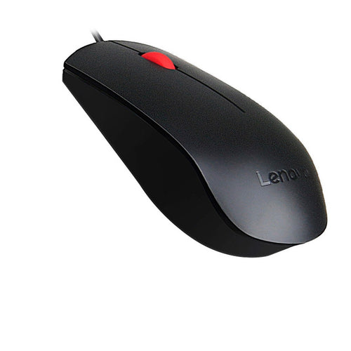 Mouse Óptico Lenovo Essential USB (1600 DPI, Negro)