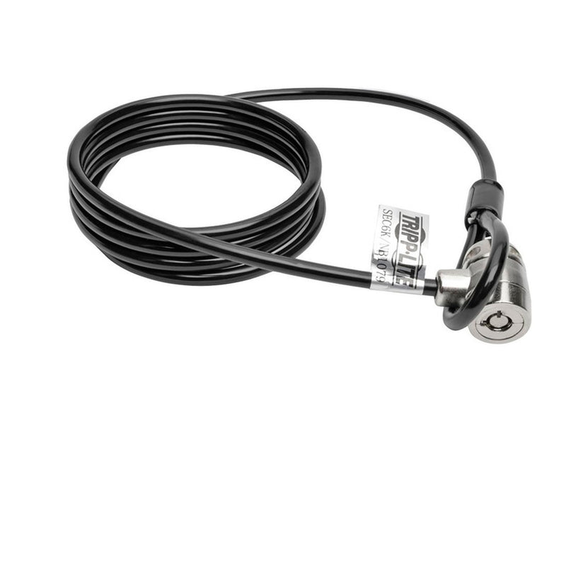 Candado de Seguridad con Llave para Laptop Tripp-Lite SEC6K 1.83m Negro