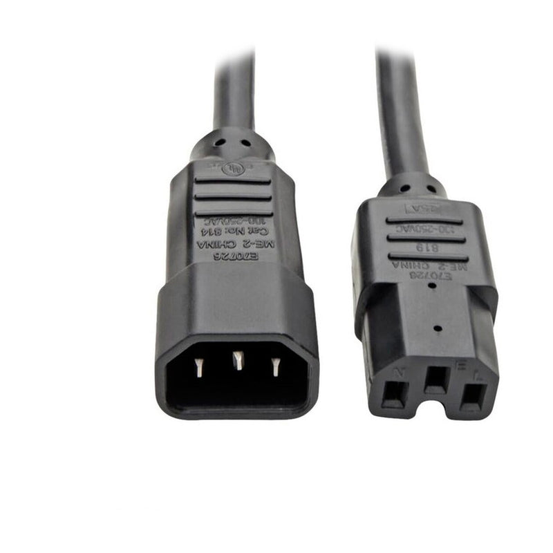 Cable de Alimentación Tripp-Lite P018-010, C14 a C15, 15A, 110-250V, 3.05m