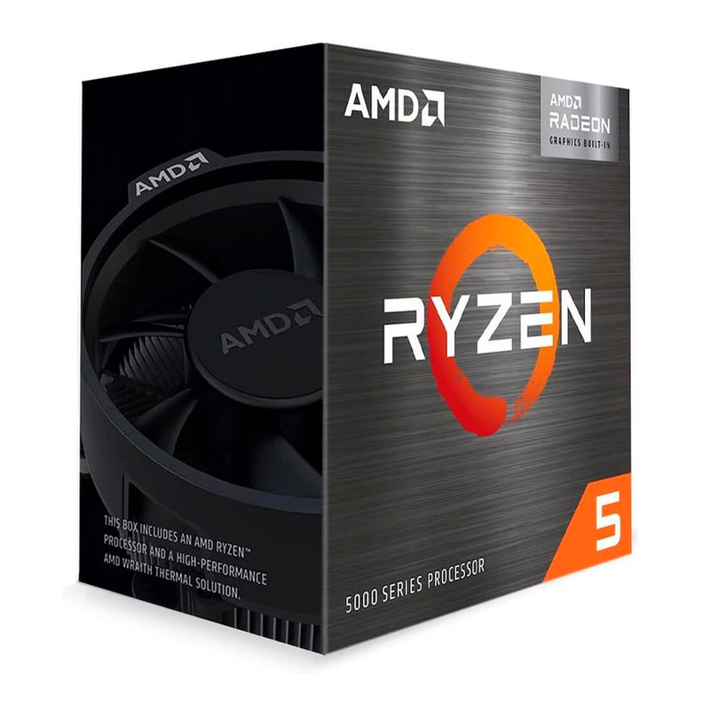 Procesador AMD Ryzen 5 5600GT (AM4, 6 núcleos/12 hilos, hasta 4.6GHz, Radeon Graphics)