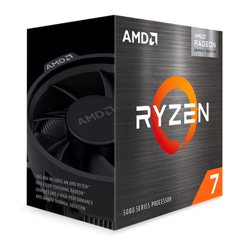 Procesador AMD Ryzen 7 5700G (AM4, 8 núcleos/16 hilos, hasta 4.6GHz, Radeon Graphics)